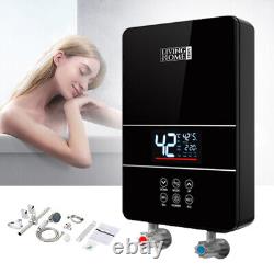 Electric Tankless Instant Hot Water Heater Boiler for Kitchen Bathroom Caravan