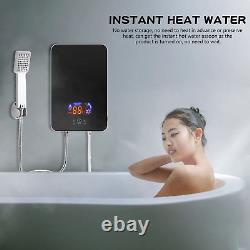 Electric Tankless Water Heater, 220V 6500W Instant Hot LED Digital