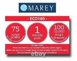 Electric Water Heater Tankless Marey ECO180 Best On Demand 5 GPM 240V