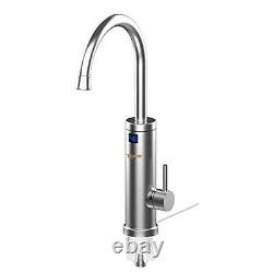Electric Water Taps, TopSer Pro 220V Tankless Electric Heater Kitchen Taps, 360