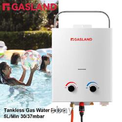 GASLAND 5L Tankless Water Heater Propane Gas Outdoor Instant Hot Water Heater
