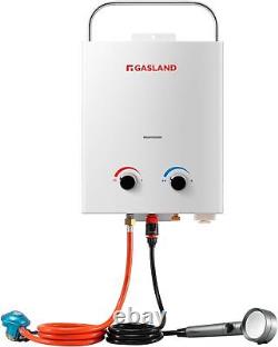 GASLAND 5L Tankless Water Heater Propane Gas Outdoor Instant Hot Water Heater