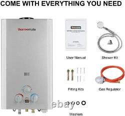 Gas Water Heater, Thermomate BE211S 8L Tankless Propane Water Heater