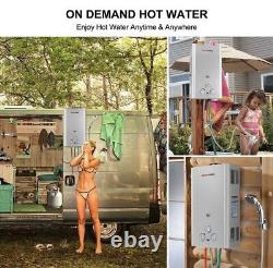 Gas Water Heater, Thermomate BE318S 12L Instant Outdoor LPG Water Heater