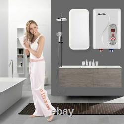 Instant Electric Water Heater Tankless Instantaneous Heating 7000w Hot Shower
