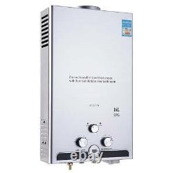 Instant Hot Water Heater 16L 32kw Tankless Gas Boiler LPG Propane