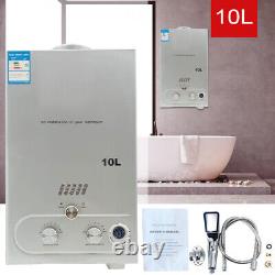 Instant LPG Propane Gas Hot Water Heater 10L 2.6GPM Tankless Gas Boiler UK