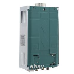Instant Tankless Water Heater Propane Gas Boiler Portable with Shower Head & Pump