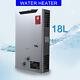 Lpg Gas Water Heater 18l/min Digital Display Instant Tankless Camping Hot Heater