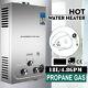 Lpg Hot Water Heater 18l Propane Gas Boiler Tankless 36kw With Shower Head Kit