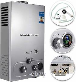 LPG Propane Gas Hot Water Heater 18L 36KW Instant Water Heater Boiler Shower Kit