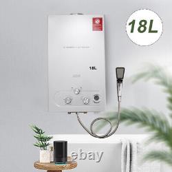 LPG Tankless Water Heater 4.8GPM 36KW Gas House Instant Hot Water Heater