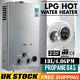 Large 18l Lpg Hot Water Heater Propane Gas Tankless Instant Boiler Shower Kit Uk