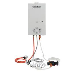 Led Tankless Instant Boiler 10L Gas Water Heater Outdoor Portable Shower 20kw