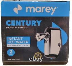 MAREY 2.6 kW 120V Electric Tankless Shower Water Heater with Temperature Control