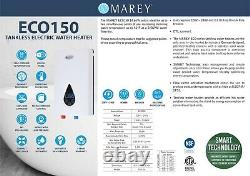 Marey Tankless Water Heater Electric ECO150 Refurbished 3.5 GPM 220V US Seller