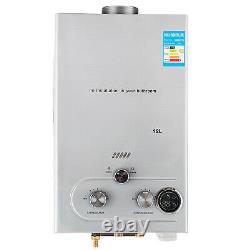New 12L LPG Gas Instant Boiler Propane Tankless Home Hot Water Heater