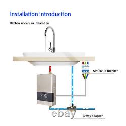 New Tankless Water Heater Electric Heater Auto Constant Water Heater EU Plug