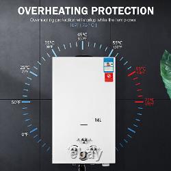 OYAJI 16L Instant Gas Hot Water Heater Tankless Gas Boiler LPG Propane