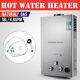 Portable 18l Lpg Hot Water Heater Propane Gas Tankless Instant Boiler Shower Kit