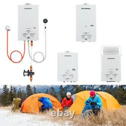 Portable Hot Water Heater LPG Propane Gas Tankless Instant Water Boiler Outdoor