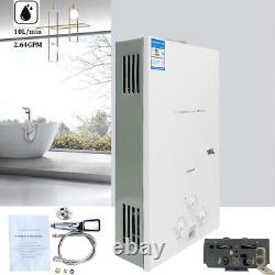 Portable LPG Propane Instant Gas Hot Water Heater 10L 2.6GPM Tankless Boiler UK