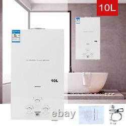 Portable LPG Propane Instant Gas Hot Water Heater 10L 2.6GPM Tankless Boiler UK