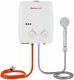 Portable Tankless Outdoor Gas Shower Water Heater Hose Camping Propane Garden