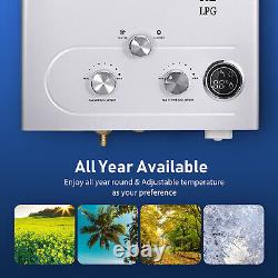 Propane Gas Hot Water Heater 6L/18L LPG Instant Heating Tankless Shower Boiler