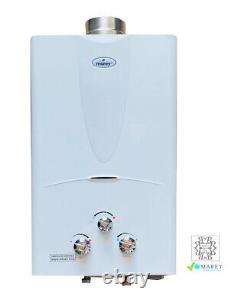 Propane Gas Water Heater Tankless On-Demand Marey GA10FLP 2.7 GPM Best US Seller