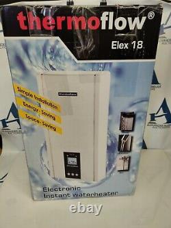 RRP £165 Thermoflow Elex Electronic Tankless Water Heater Energy Class A