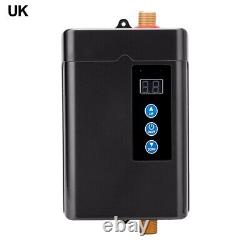 Real Time Chip Monitoring Electric Water Heater 4000W Tankless Bathroom Boiler