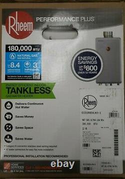 Rheem ECO180DVLN3-1 8.4 GPM Natural Gas Tankless Water Heater