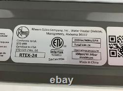 Rheem Rtex-24 Commercial/Residential Electric Tankless Water Heater (#22)