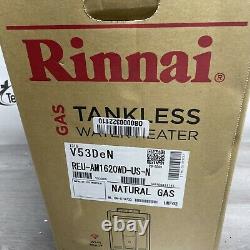 Rinnai V53DeN Outdoor Tankless Water Heater Natural Gas 120,000 BTU (S-1A #734)
