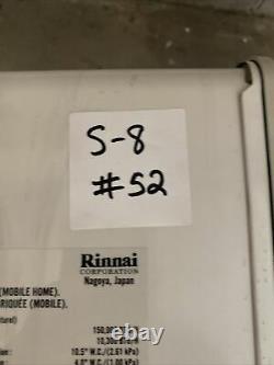 Rinnai V65e Tankless Water Heater Natural Gas REU-VC2025W-US S-8
