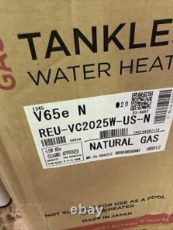 Rinnai V65eN Tankless Water Heater Natural Gas (New Scratch & Dent)