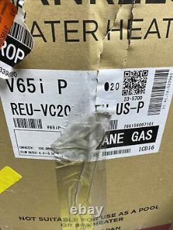 Rinnai V65iP Indoor Tankless Water Heater Propane Gas (Q-20 #672)