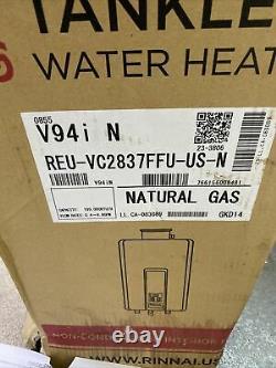 Rinnai V94iN Tankless Water Heater REU-VC2837FFU-US-N Natural Gas 199k BTU S-23