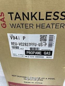 Rinnai V94iP Indoor Tankless Water Heater Propane Gas 199k BTU (S-4 #703)