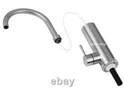 S. Steel Instant Electric Tankless Hot Water Heater Faucet Tap Kitchen Undersink