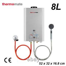 THERMOMATE 5/8/12L Instant Gas Hot Water Heater Tankless Gas Boiler LPG Propane