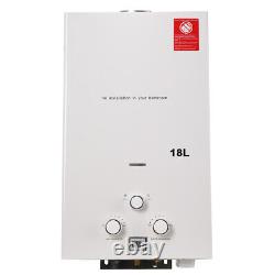 Tankless Gas Water Heater Camp Van Shower 18L Hot Shower System 36kw