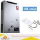 Tankless Instant Hot Water Heater 10l Gas Water Heater With Shower Kit Outdoor