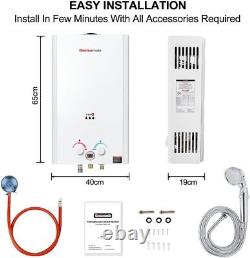Thermomate 16L GAS LPG Hot Water Heater Propane Tankless Instant Boiler + Shower