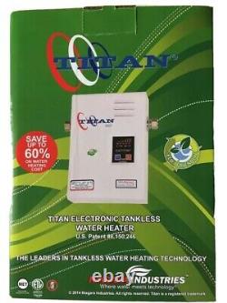 Titan N120 SCR2 Whole House Hot Water Electric Tankless Water Heater Solution
