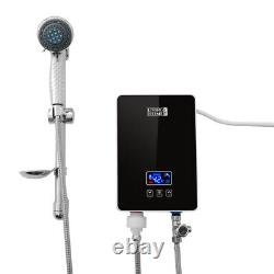 UK Electric Instant Water Heater with Shower Kit Tankless Kitchen Under Sink Tap