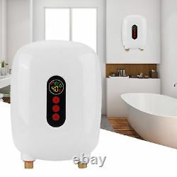 Water Heater Electric Tankless Instant Hot Water Heater for Bathroom Kitchen UK