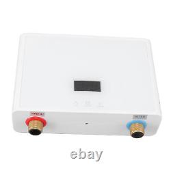 (White)Electric Tankless Water Heater Non Leakage Instantaneous Water Heater