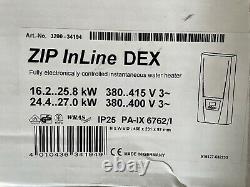 Zip DEX 3-Phase Multipoint Instantaneous Water Heater Commercial 18-27kw New
